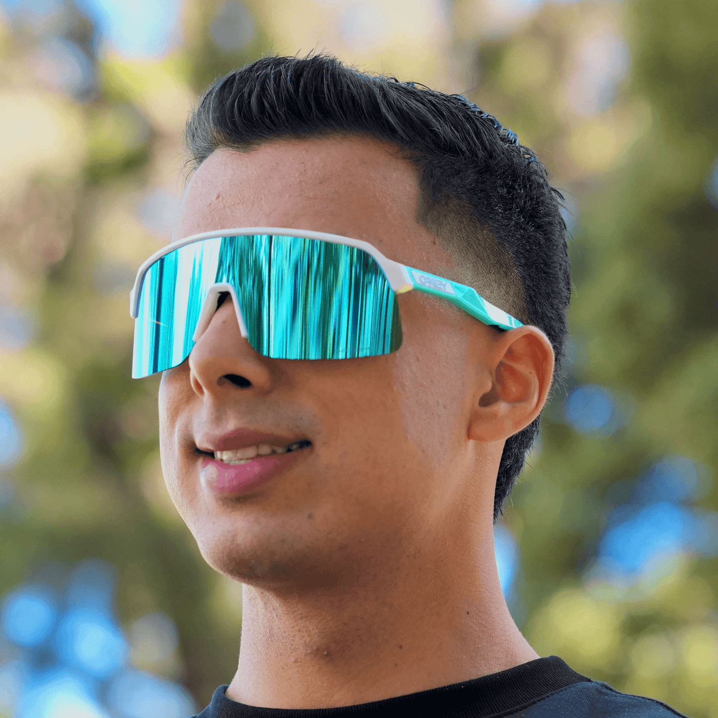 OAKLEY SUTRO LITE AQUA - VISOR AZUL AQUA