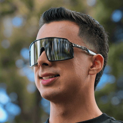 OAKLEY SUTRO PLATEADA - VISOR PLATEADO