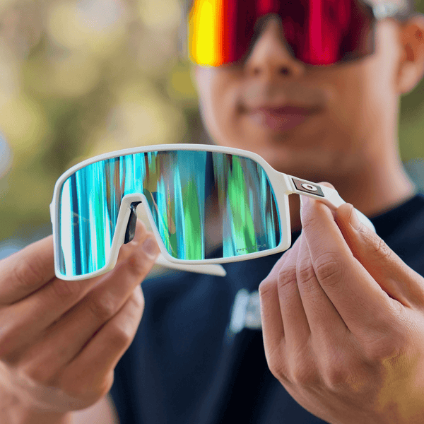 OAKLEY SUTRO BLANCA - VISOR AZUL AQUA
