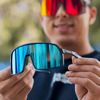 OAKLEY SUTRO NEGRA - VISOR AZUL