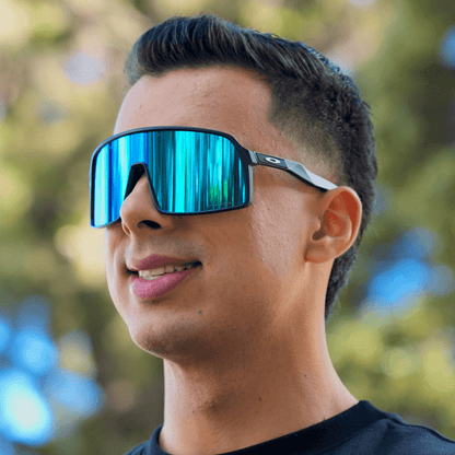 OAKLEY SUTRO NEGRA - VISOR AZUL