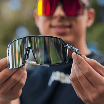OAKLEY SUTRO PLATEADA - VISOR PLATEADO