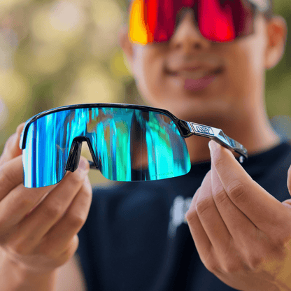 OAKLEY SUTRO LITE NEGRA - VISOR AZUL