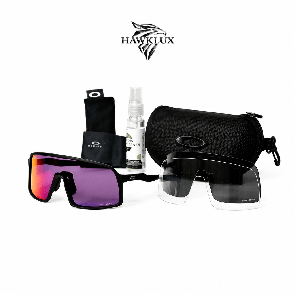OAKLEY SUTRO NEGRA - VISOR ROJO