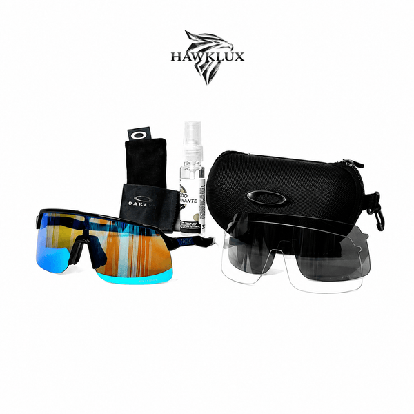 OAKLEY SUTRO LITE NEGRA - VISOR AZUL